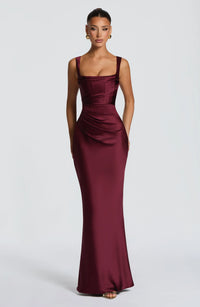Burgundy Bridesmaid Dresses