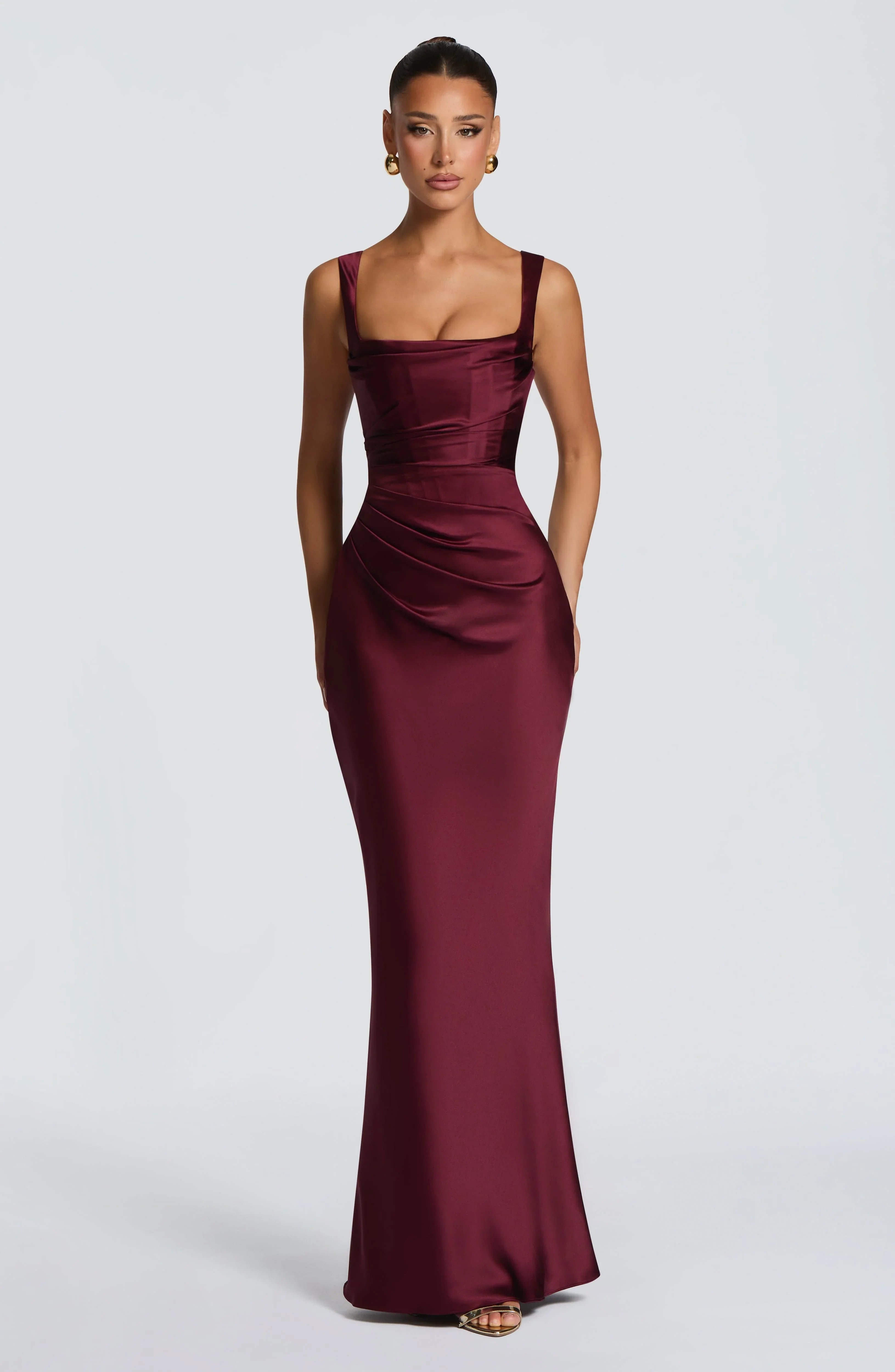 Burgundy Bridesmaid Dresses