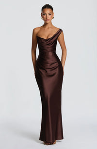 Plum Brown ﻿Bridesmaid Dresses