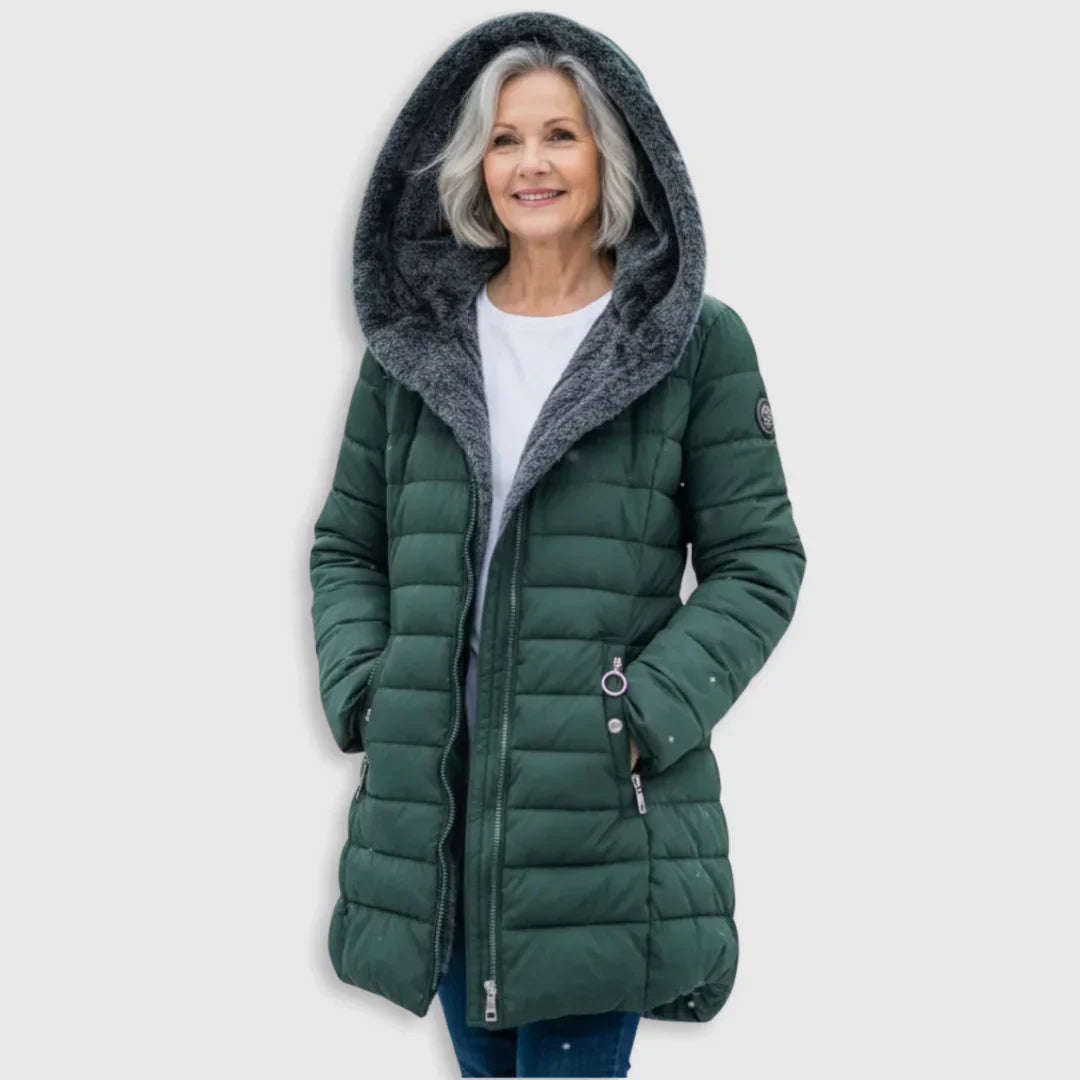 Olivia | Winter jacket with a warm hood