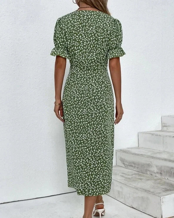 Delaney | Wrap Midi Dress