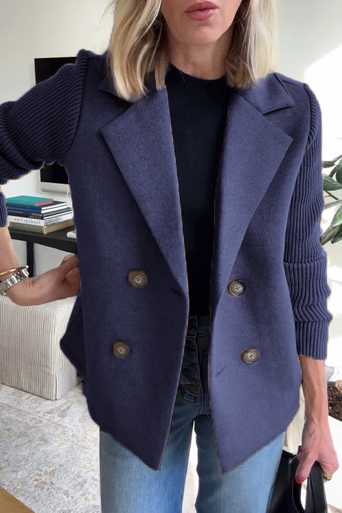 Sorelle | Contrast Sleeve Blazer