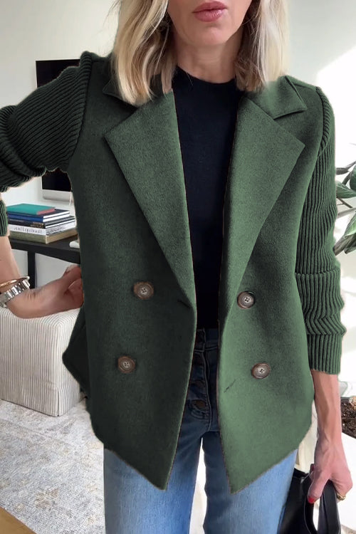 Sorelle | Contrast Sleeve Blazer