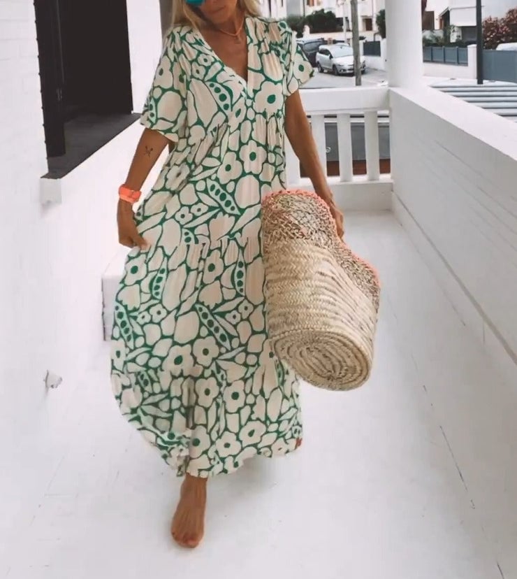 Isabella | Printed Day Charm Dress