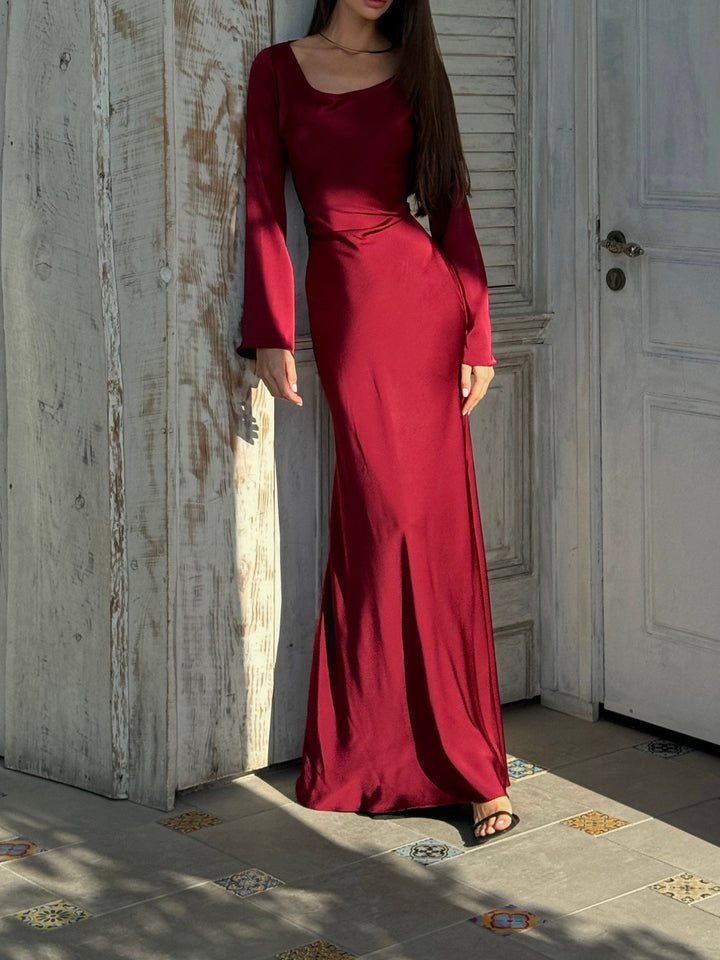 Anika | Long Sleeve Maxi Dress