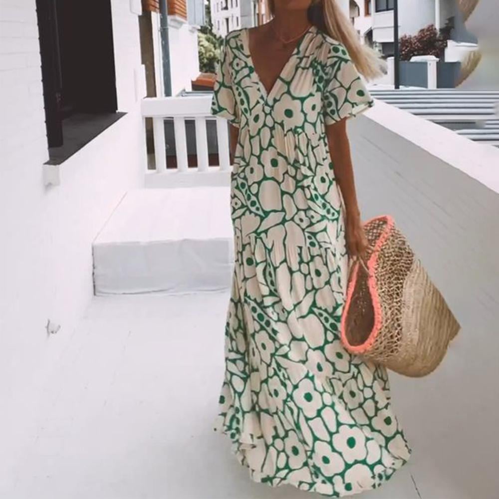 Isabella | Printed Day Charm Dress