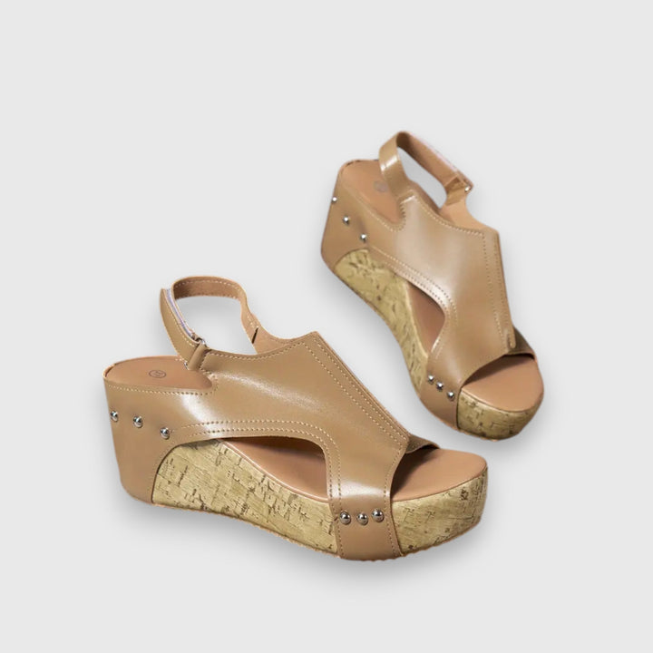 Mia | Retro Platform Sandals