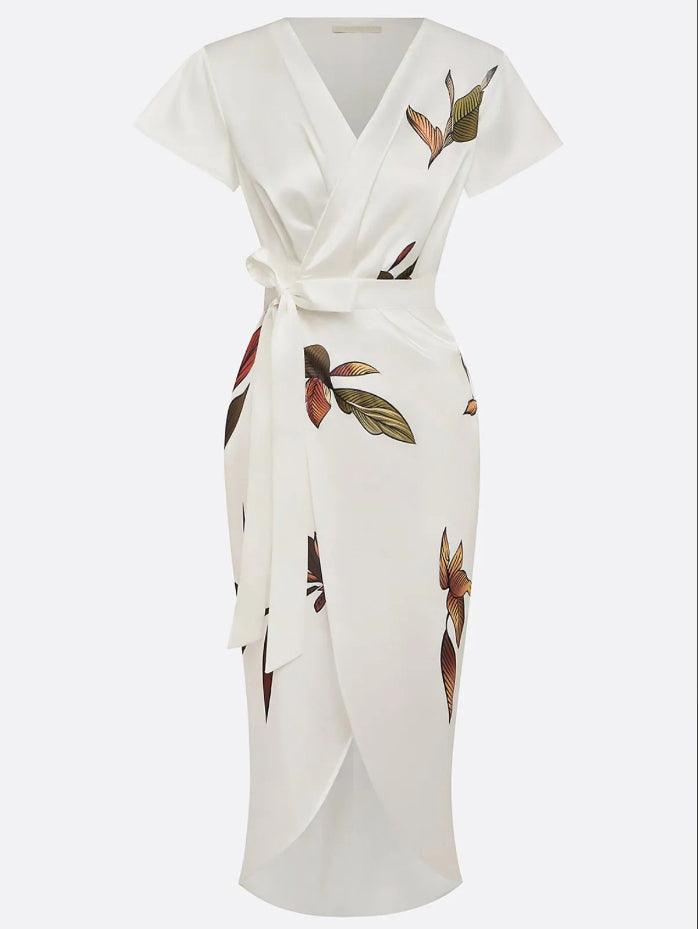 Elin | Floral Wrap Dress