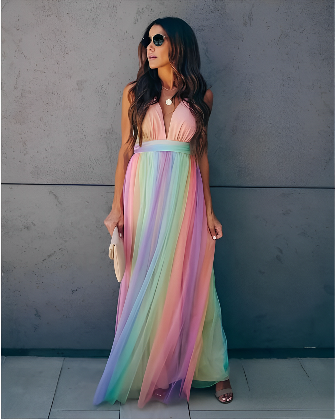 Maryellen - Aurora Flow Maxi Dress