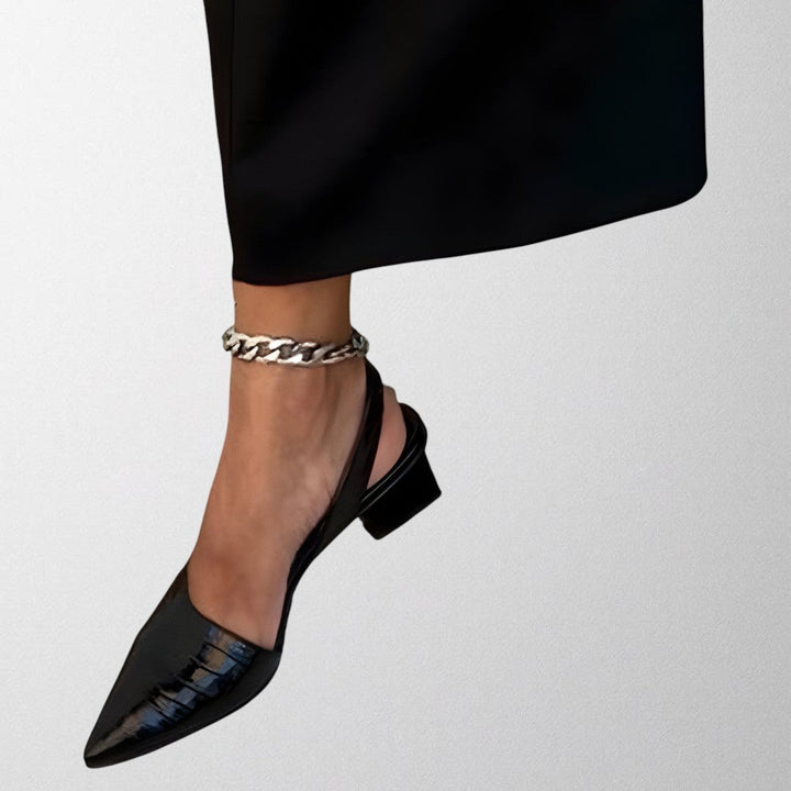 Aveline | Pointed Slingback Sandals