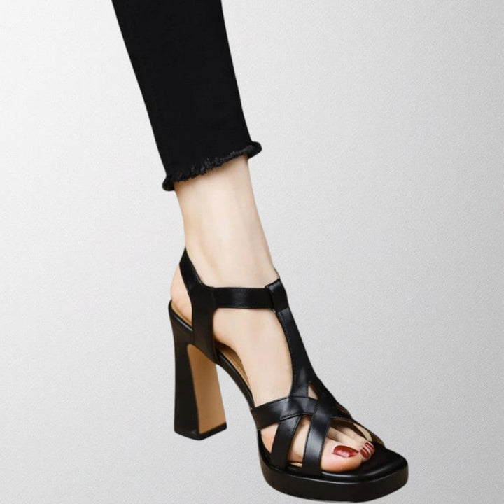 Elowen | Elegant Block Heel Sandals