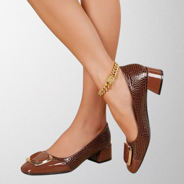 Sophisticated Charm | Block Heel Sandals