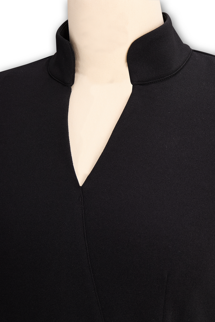 Velmira | Belted Pencil Midi Dress