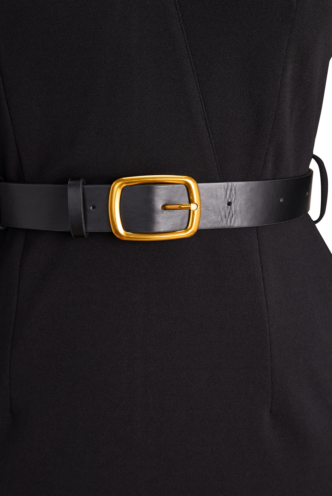 Velmira | Belted Pencil Midi Dress