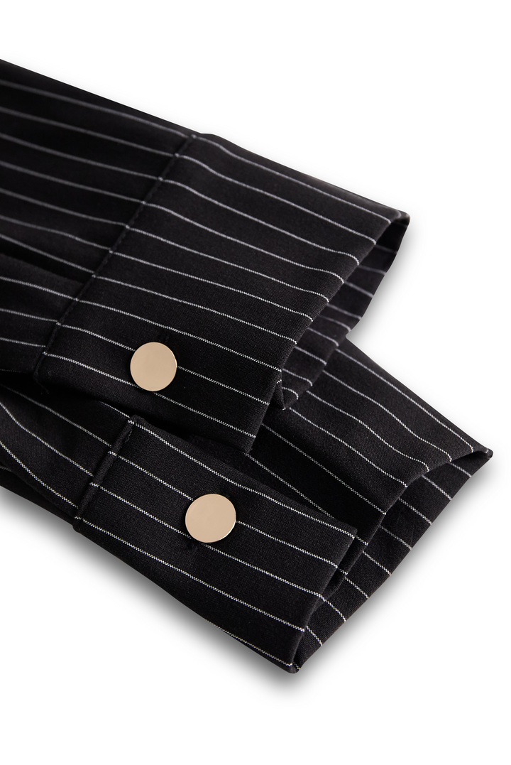 Poppy | Pinstripe Shirt Dress