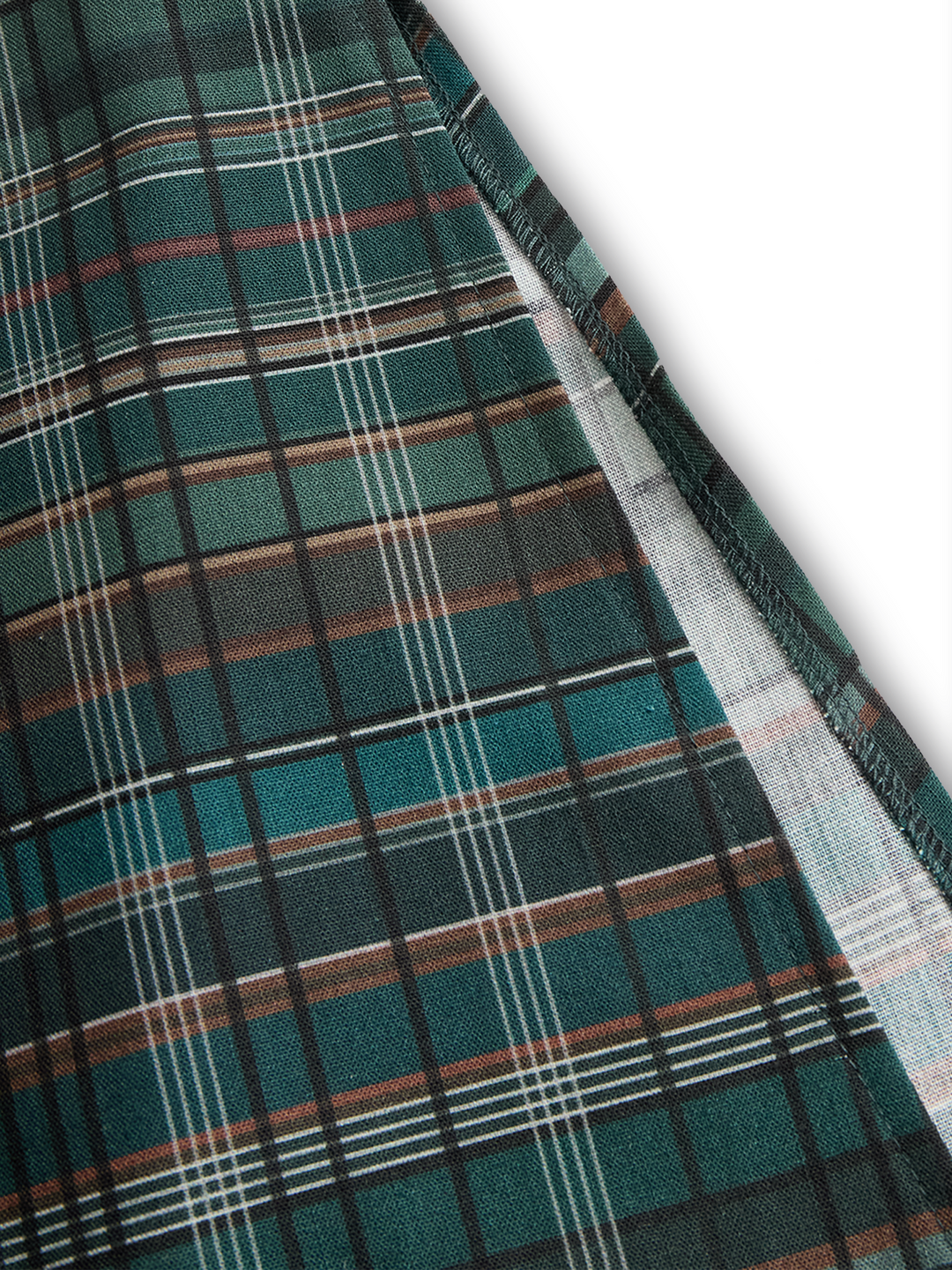 Virela | Plaid Shirt Maxi Dress
