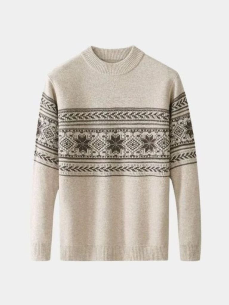 Norvale | Fair Isle Wool Sweater