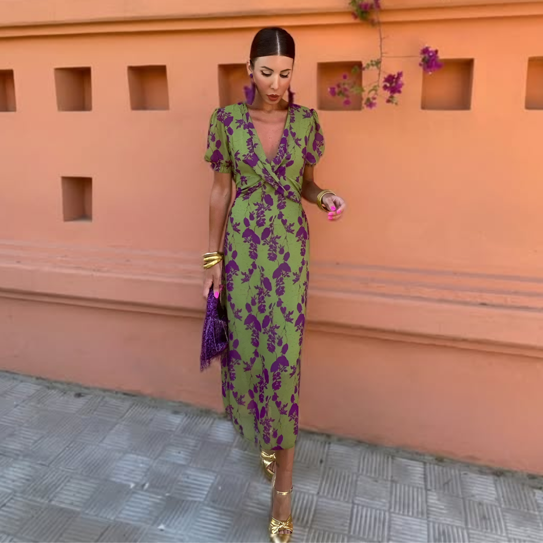 Elowen | Airy Spring Midi Dress