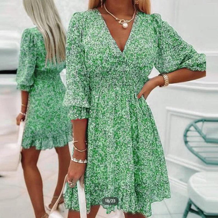 Sunna | Floral Bliss Midi Dress