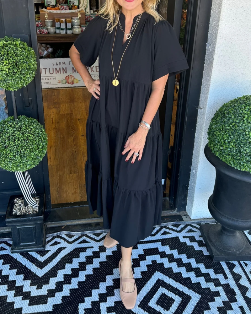 Minda | Coastal Flow Maxi Dress