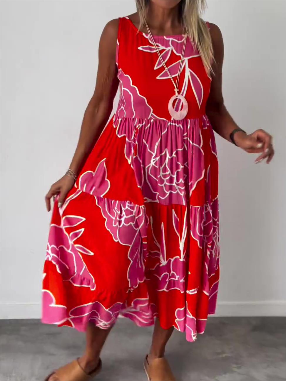 Odessa | Elegant Floral Dress