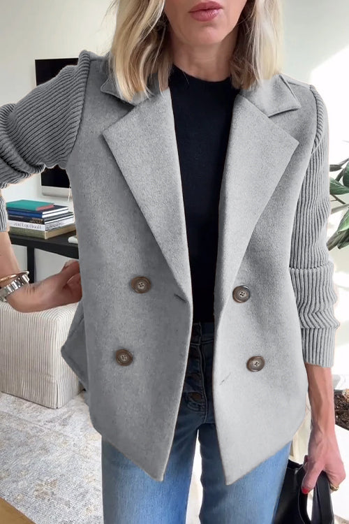 Sorelle | Contrast Sleeve Blazer