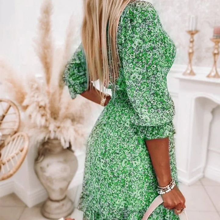 Sunna | Floral Bliss Midi Dress