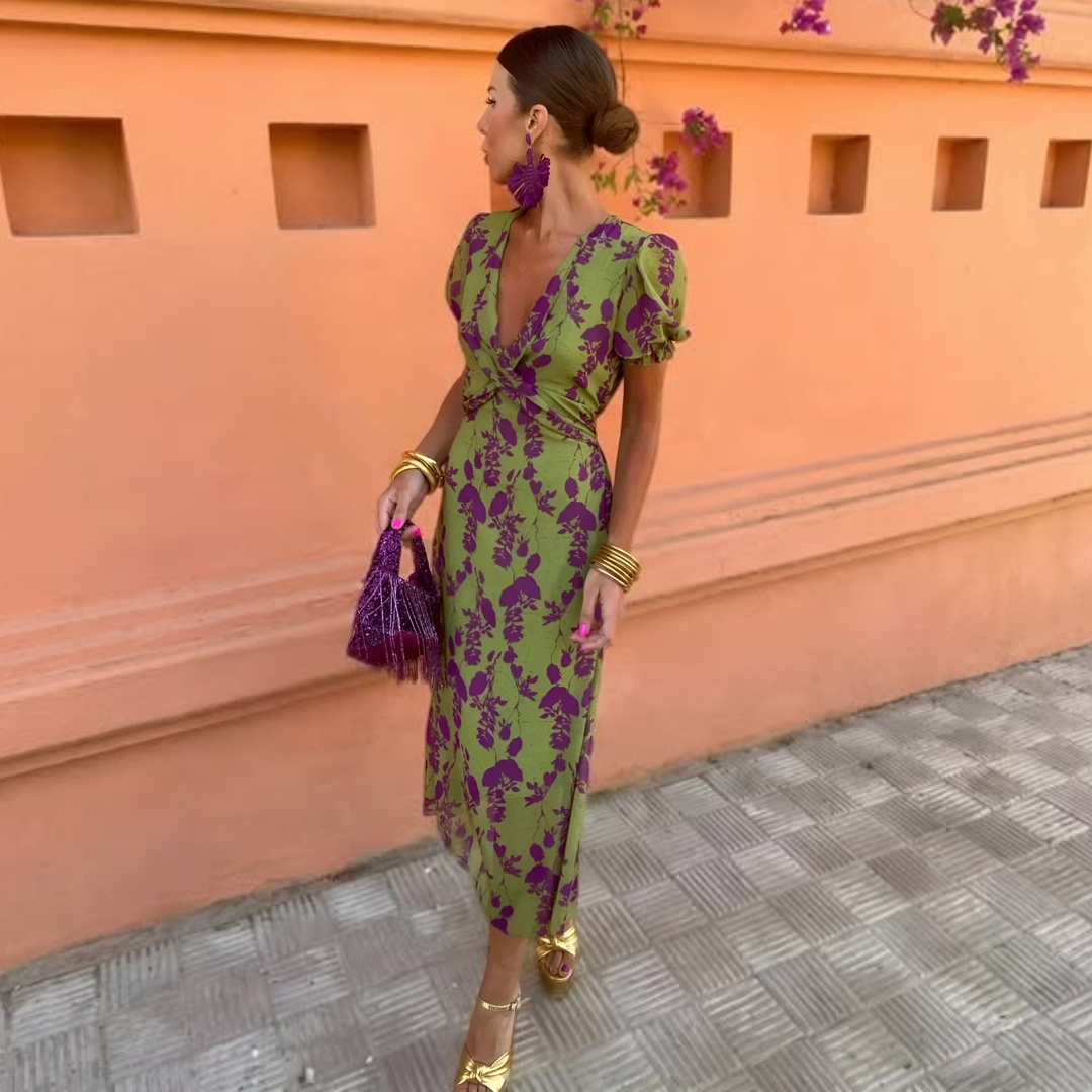 Elowen | Airy Spring Midi Dress