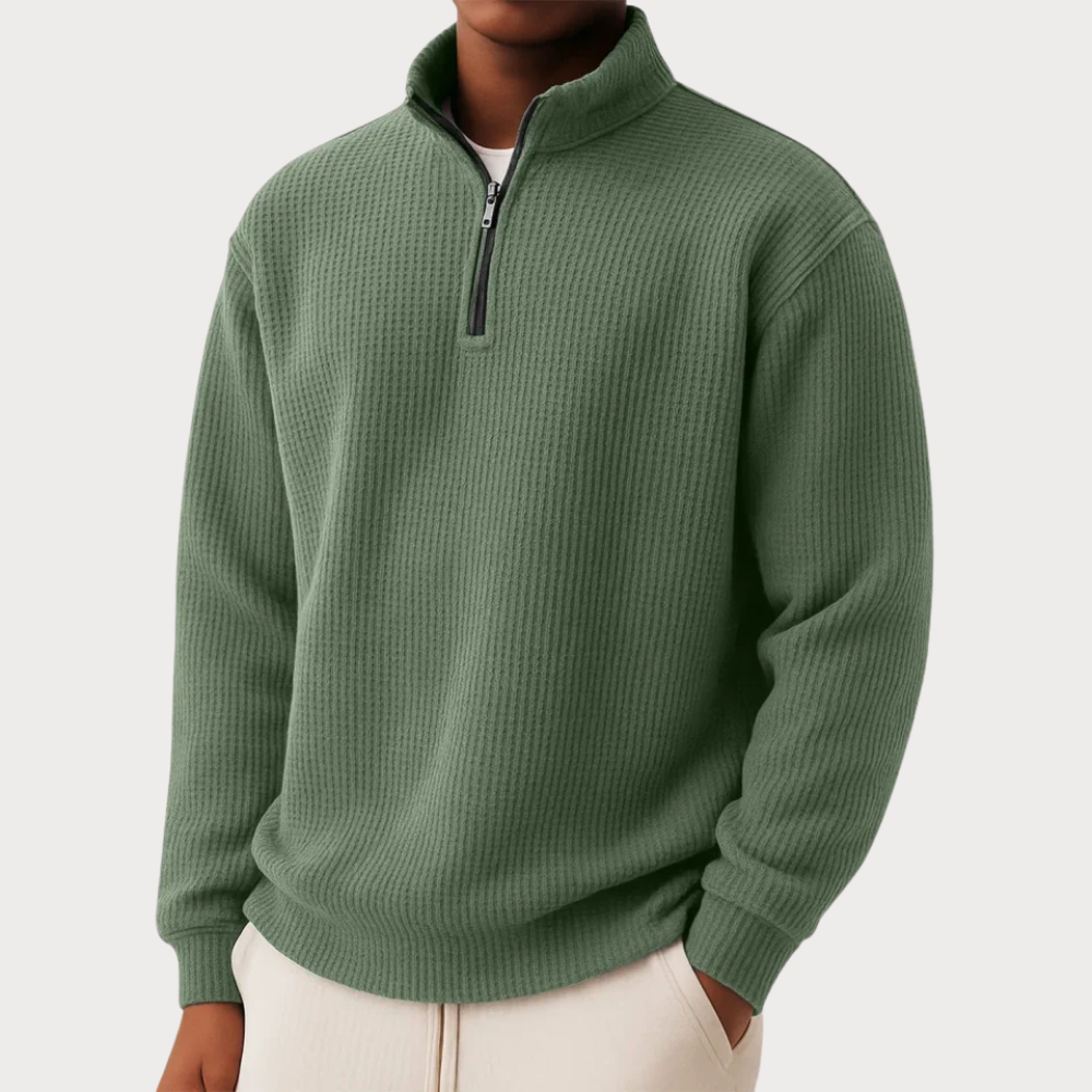 Harrison - Premium Quarter-Zip Sweater