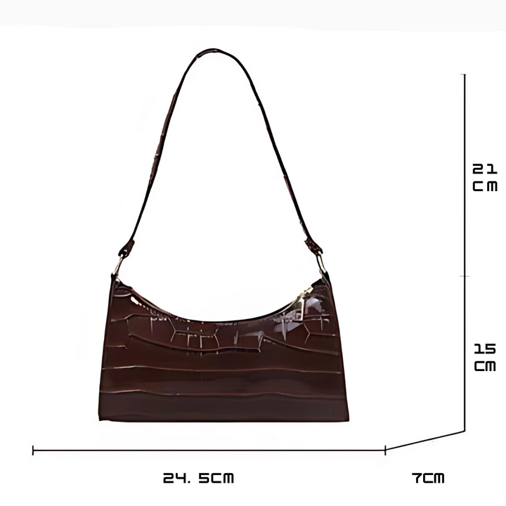 Veloria | Shiny Leather Bag