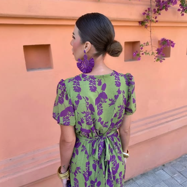 Elowen | Airy Spring Midi Dress