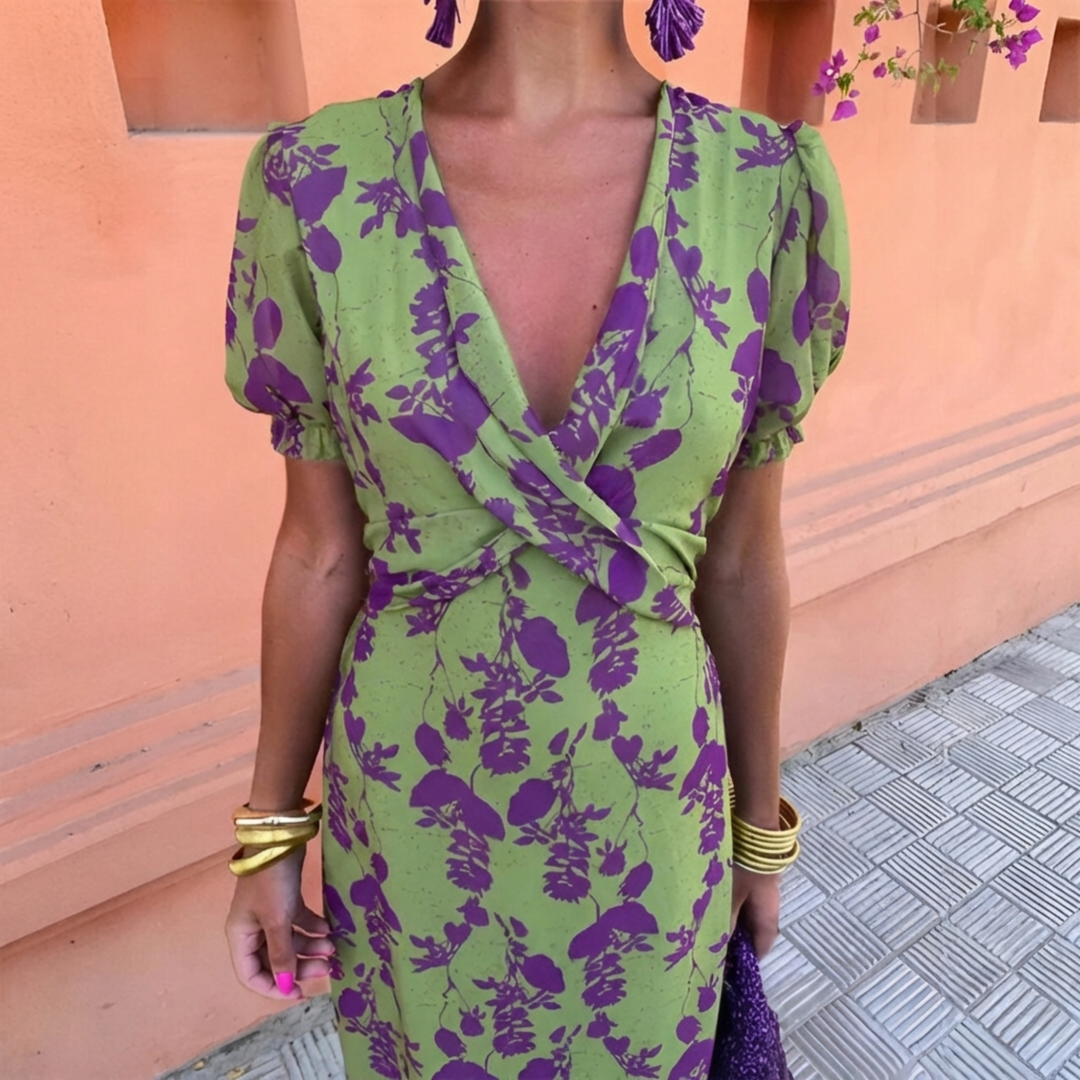 Elowen | Airy Spring Midi Dress