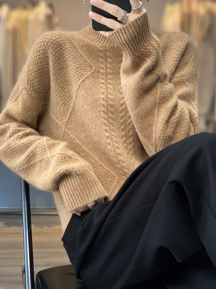 Lana |  Cashmere Turtleneck Sweater