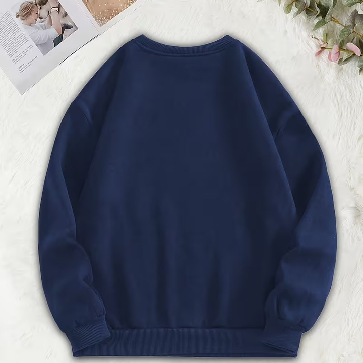 Blue Butterfly Heart Sweatshirt | Together Against Diabetes