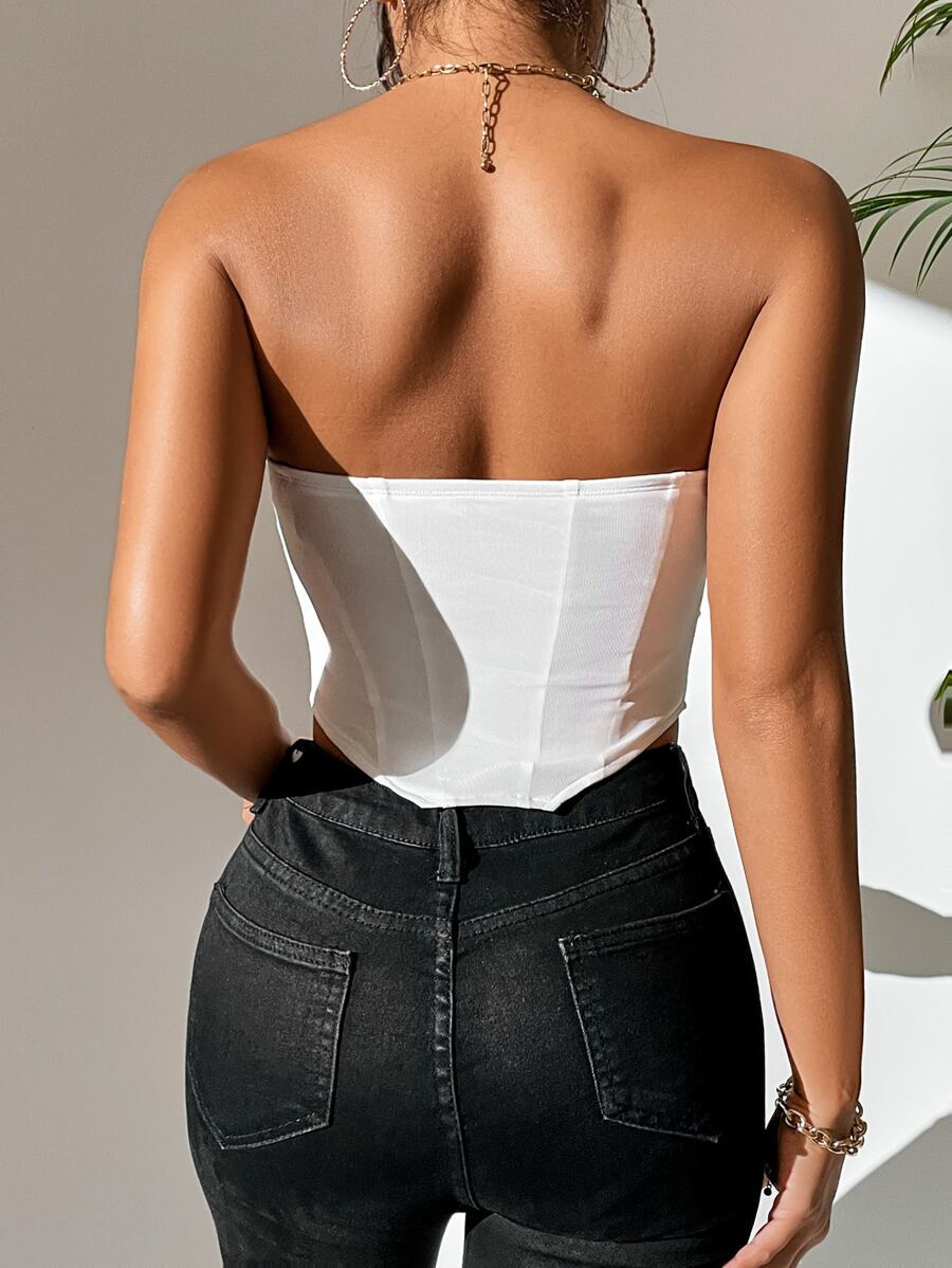 Veloura | Bold Tube Top