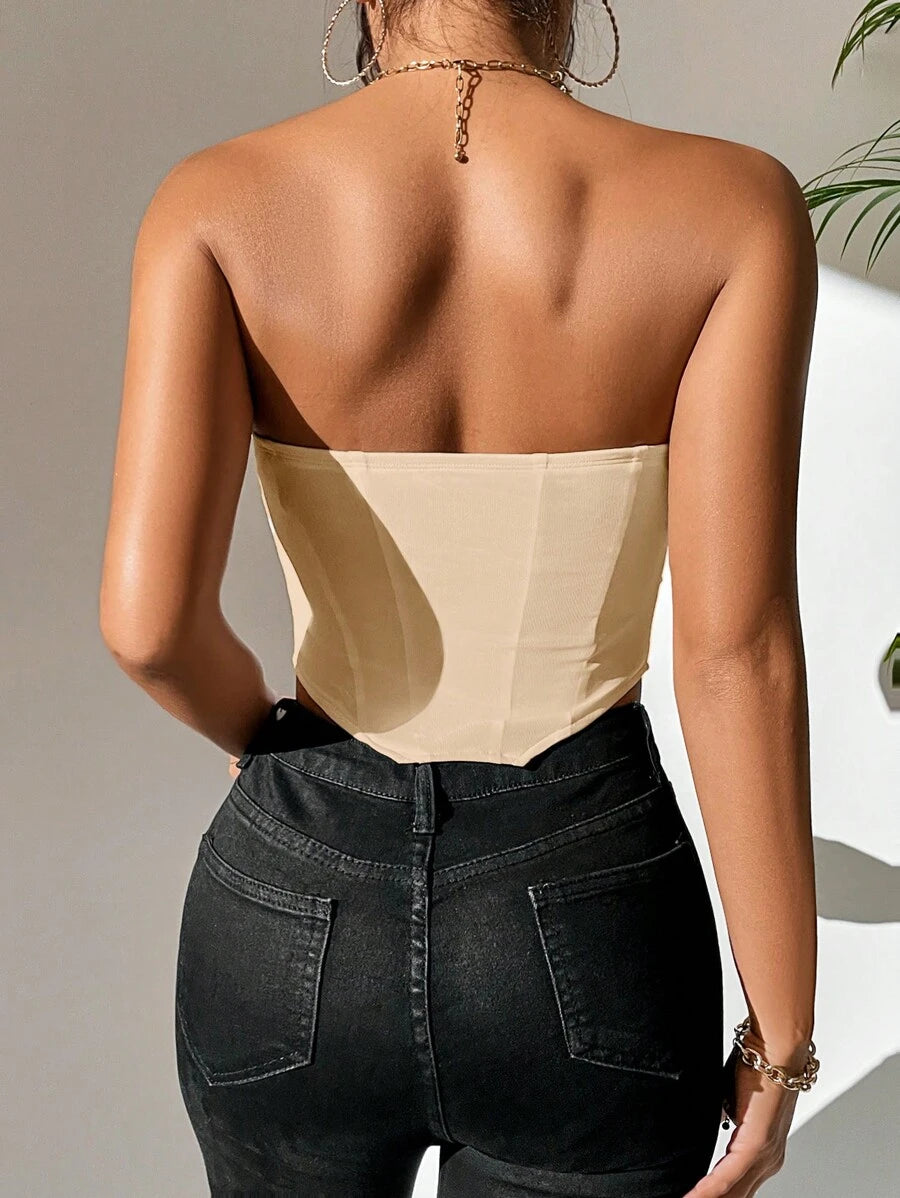 Veloura | Bold Tube Top
