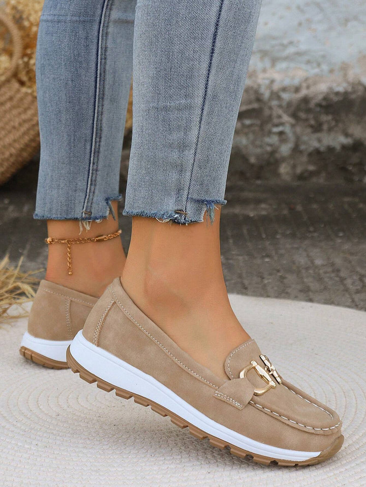 Ellie | Flat Wedge Loafers