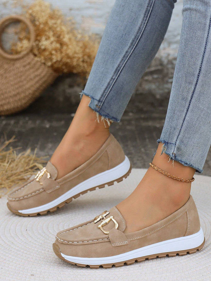 Ellie | Flat Wedge Loafers
