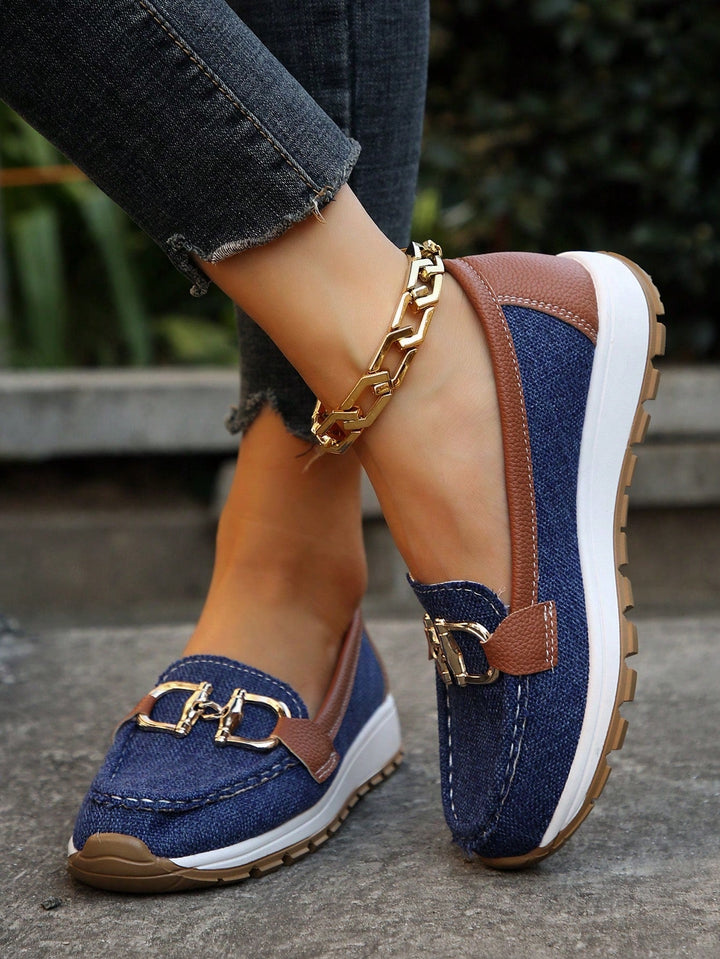 Ellie | Flat Wedge Loafers