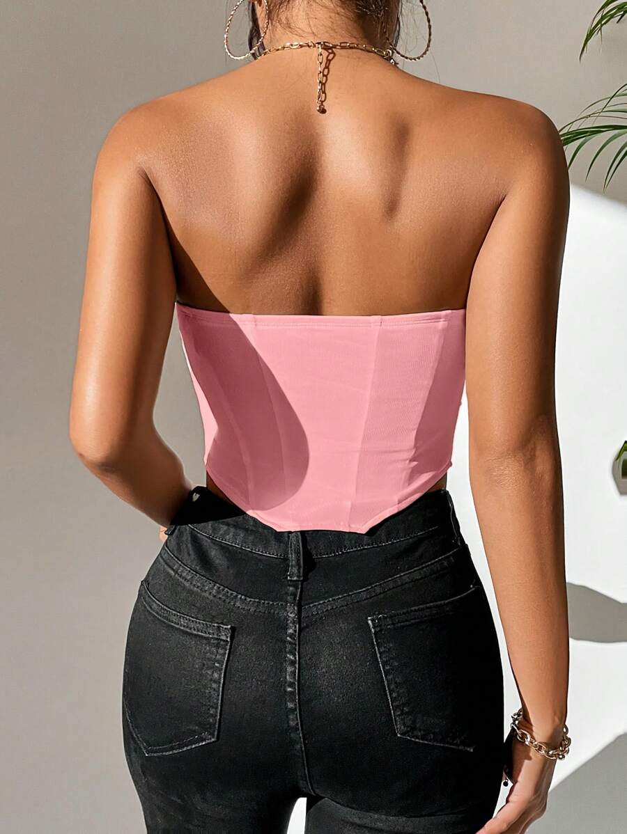 Veloura | Bold Tube Top