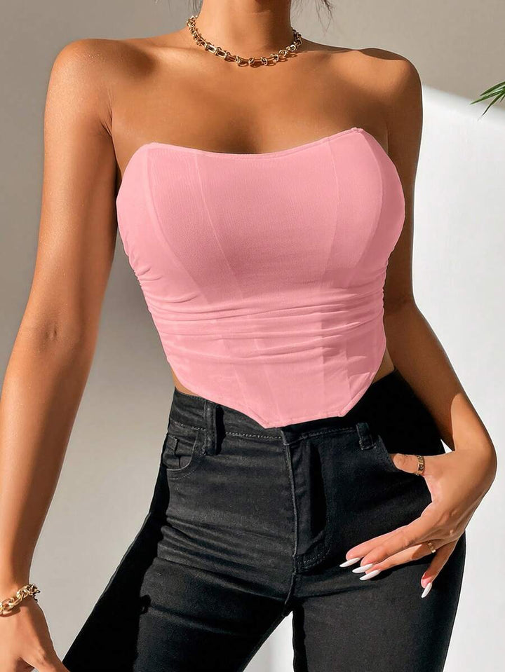 Veloura | Bold Tube Top