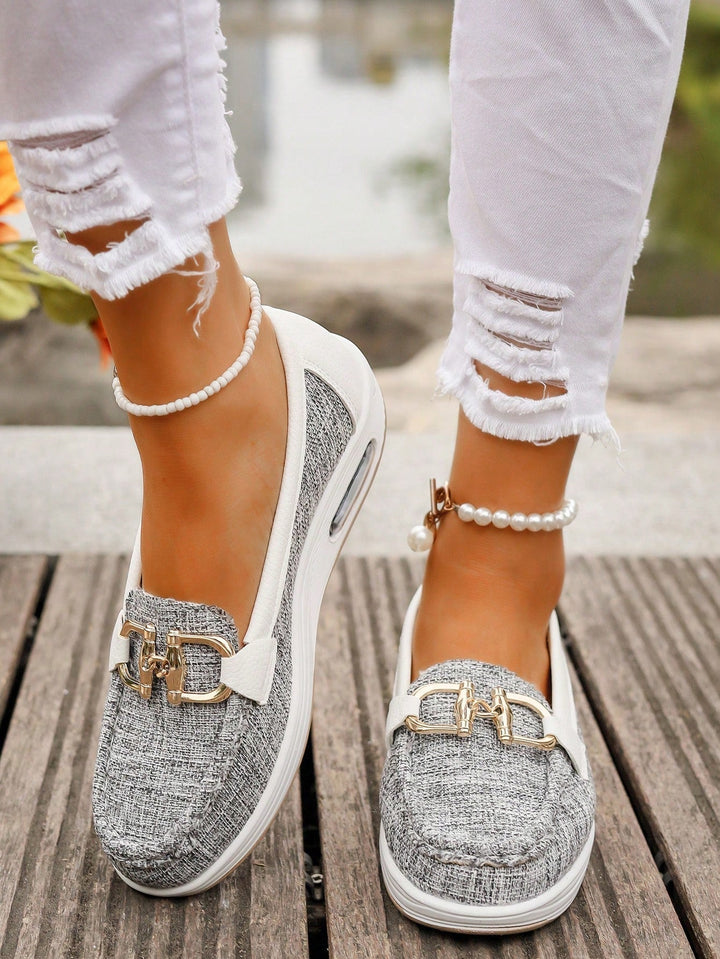 Ellie | Flat Wedge Loafers