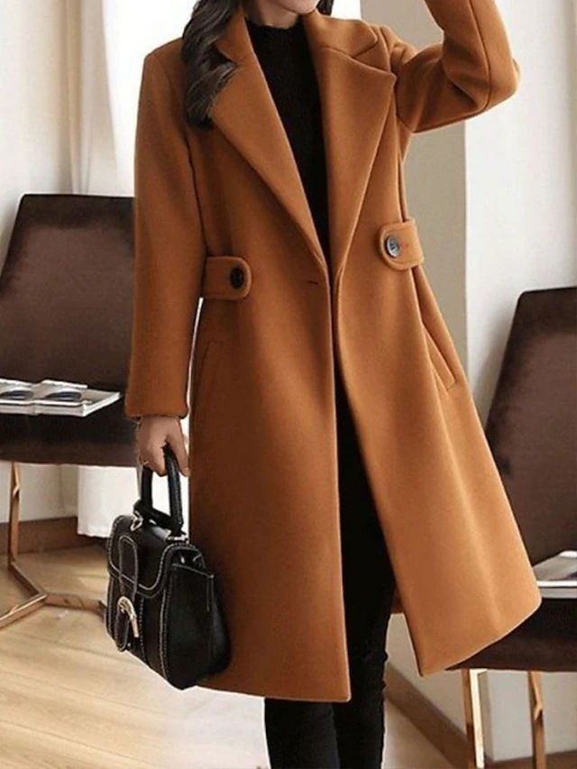 Elara - Classic Wool Coat