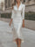 Olievia | Satin V-Neck Dress
