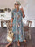 Gene | Boho Grace Midi Dress