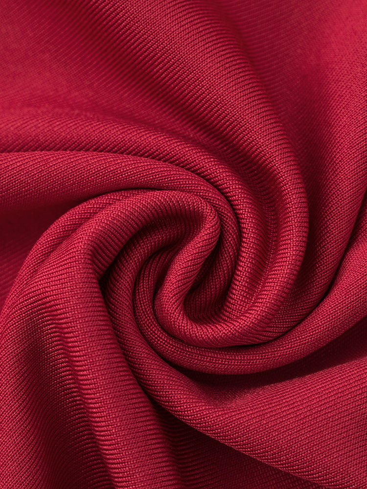 Allston | Halter Maxi Dress - Red