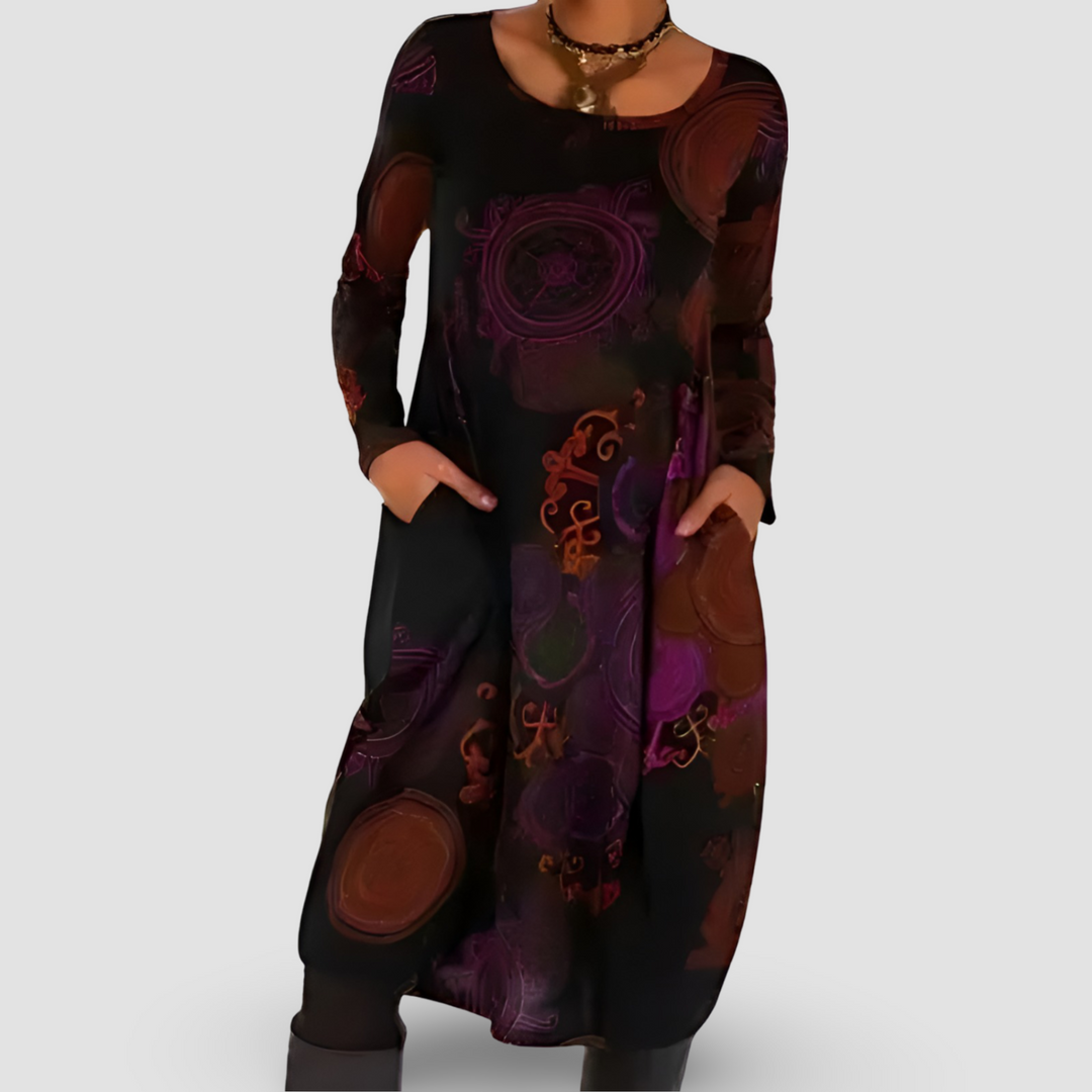 Karine | Bohemian Winter Dress
