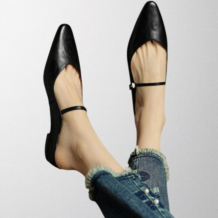 Olivia | Genuine Leather Mules