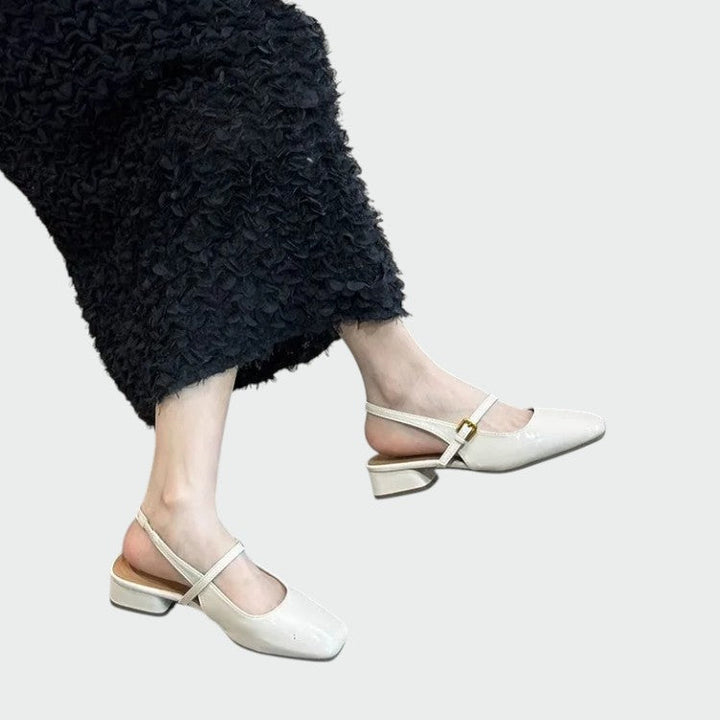 Olivia | Square Toe Mary Jane Shoes