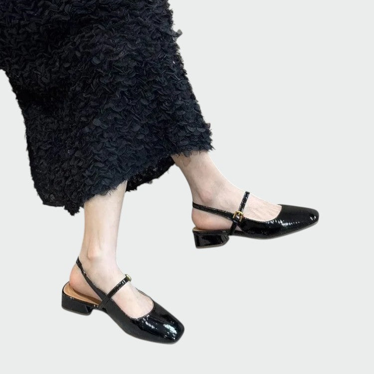 Olivia | Square Toe Mary Jane Shoes